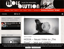 Tablet Screenshot of noisolution.de